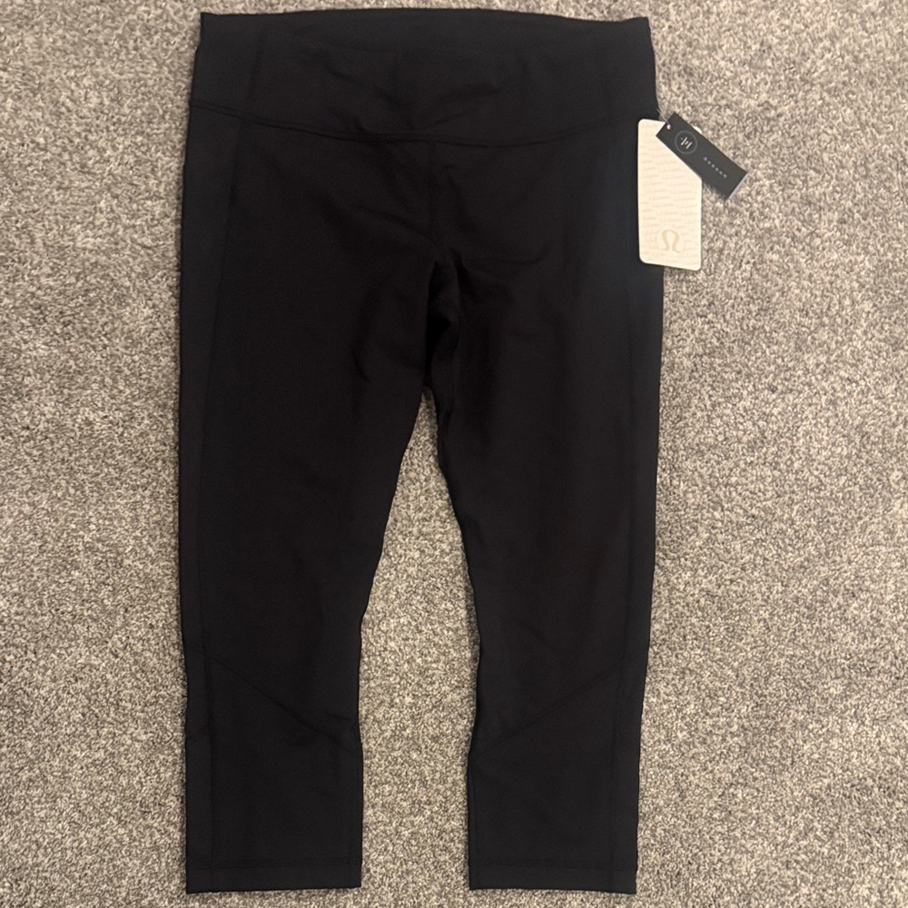 lululemon athletica Pace Rival Crop Legging- 12 NWT